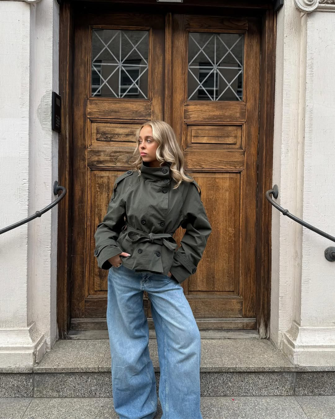 AMELIA | Short Trench Coat