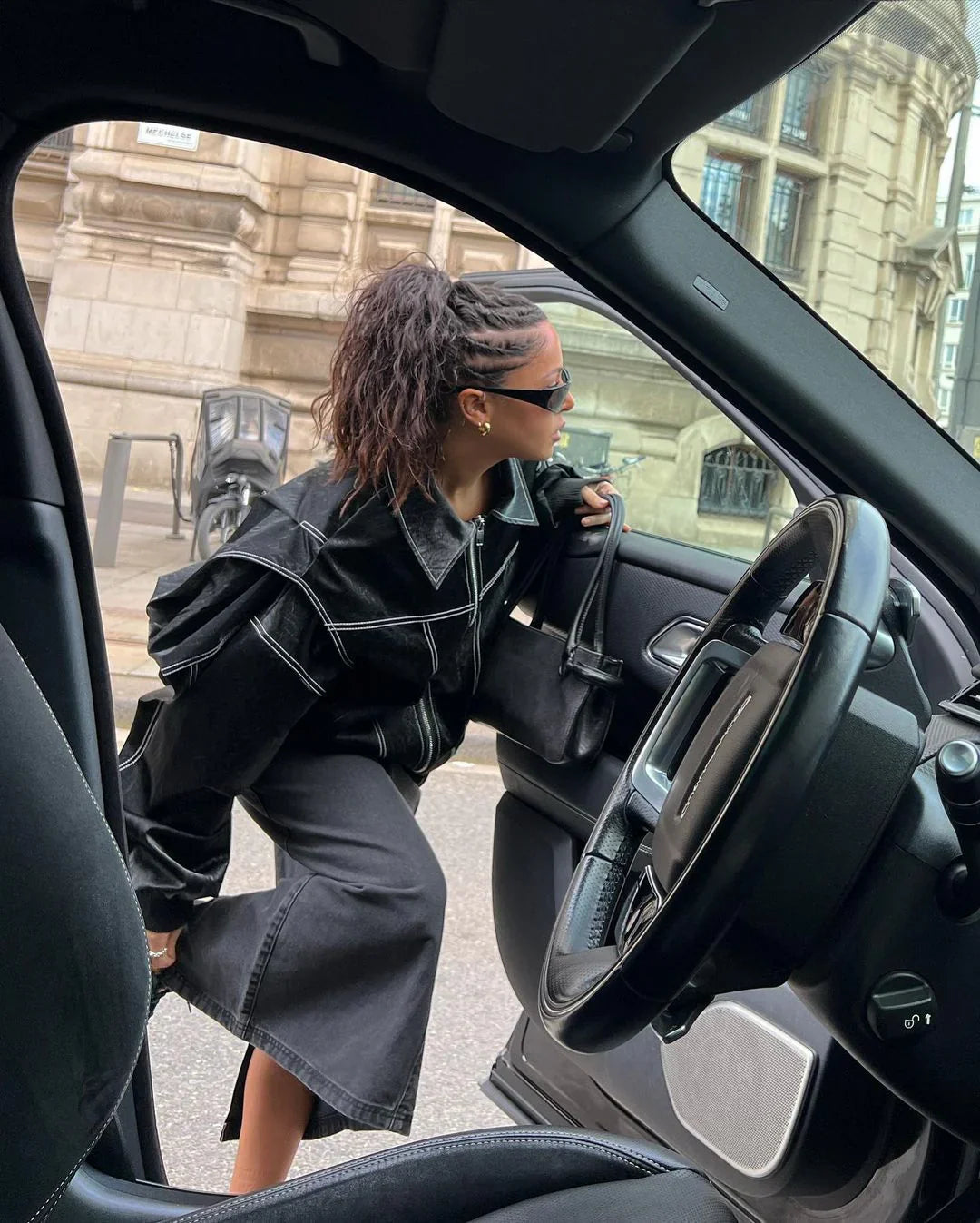 AMELIA | Oversized Contrast Jacket